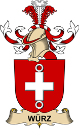 Republic of Austria Coat of Arms for Würz
