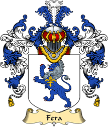 Italian Family Coat of Arms (v.25a) Fera