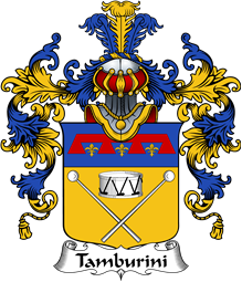 Italian Family Coat of Arms (v.25b) Tamburini