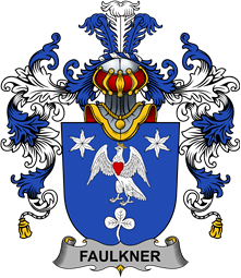 Irish Family Coat of Arms (v.25b) Faulkner