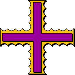 Cross, Engrailed Surmounted of a Cross