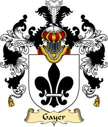 English Family Coat of Arms (v.25) Gayer