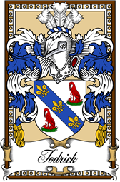 Scottish Coat of Arms Bookplate for Todrick