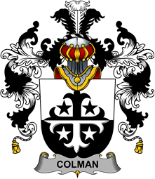 Irish Family Coat of Arms (v.25b) Colman or McColman