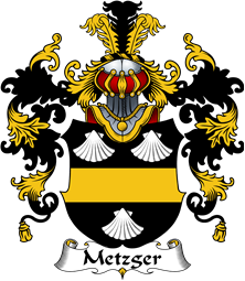 German Wappen Coat of Arms (v.25) Metzger