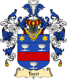 Italian Family Coat of Arms (v.25a) Tazzi