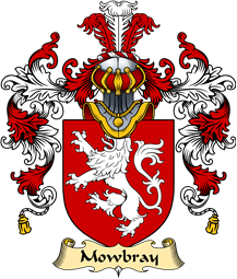 English Family Coat of Arms (v.25) Mowbray