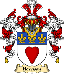 Scottish Family Coat of Arms (v.25) Howison or Howlison