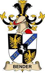 Republic of Austria Coat of Arms for Bender de Laytha