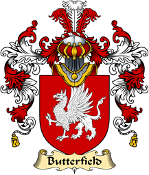 English Family Coat of Arms (v.25) Butterfield