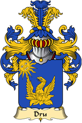 French Family Coat of Arms (v.23) for Dru