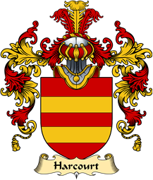 English Family Coat of Arms (v.25) Harcourt