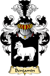 French Family Coat of Arms (v.23) for Benjamin