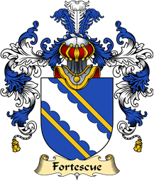 English Family Coat of Arms (v.25) Fortescue