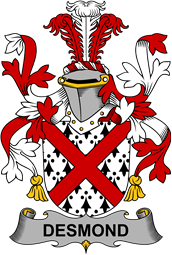 Irish Coat of Arms for Desmond