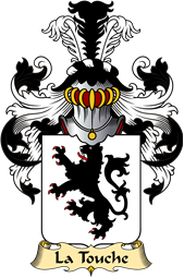 French Family Coat of Arms (v.23) for Touche ( de la)