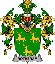 Irish Family Coat of Arms (v.25b) Rotheram