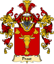 French Family Coat of Arms (v.25) Prost