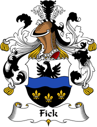 German Wappen Coat of Arms for Fick