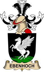 Republic of Austria Coat of Arms for Ebenhoch de Hocheneben