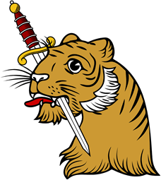 Tiger Head Holding Sword