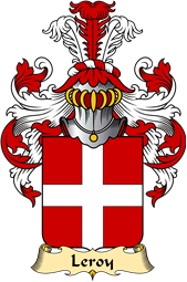 French Family Coat of Arms (v.23) for Leroy (Roy le) II