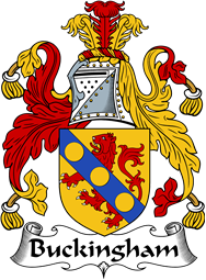 English Coat of Arms for the family Buckingham