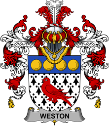 Irish Family Coat of Arms (v.25b) Weston