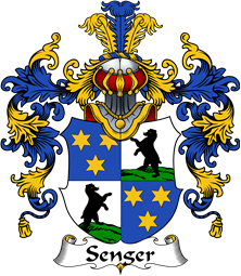 German Wappen Coat of Arms (v.25) Senger