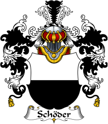 German Wappen Coat of Arms (v.25) Schöder