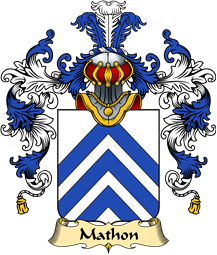 French Family Coat of Arms (v.25) Mathon
