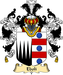 Italian Family Coat of Arms (v.25a) Eboli