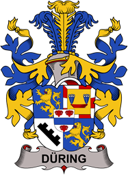 Swedish Coat of Arms for Düring