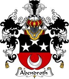 German Wappen Coat of Arms (v.25) Abendroth