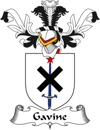 Coat of Arms from Scotland for Gavine