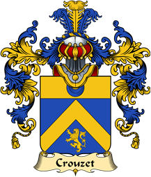 French Family Coat of Arms (v.25) Crouzet