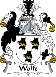 Irish Coat of Arms for Wolfe