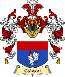 Italian Family Coat of Arms (v.25a) Galvani