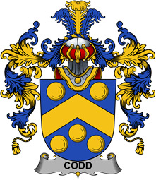 Irish Family Coat of Arms (v.25b) Codd