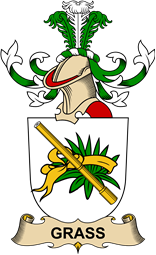 Republic of Austria Coat of Arms for Grass