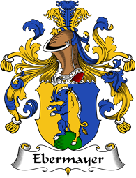 German Wappen Coat of Arms for Ebermayer