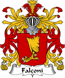 Italian Coat of Arms for Falconi