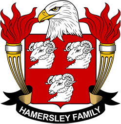 Coat of arms used by the Hamersley family in the United States of America