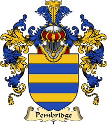 Welsh Family Coat of Arms (v.25) Pembridge (of Penbrugge, Herefordshire)