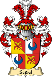 v.23 Coat of Family Arms from Germany for Seidel