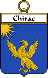 French Coat of Arms Badge for Chirac