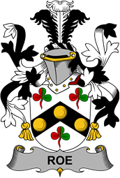 Irish Coat of Arms for Roe