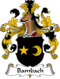 German Wappen Coat of Arms for Bambach