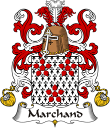 Coat of Arms from France for Marchand