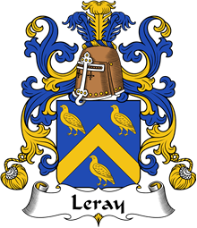 Coat of Arms from France for Leray (Ray le)